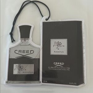 Creed Aventus Black Fragrance Car Freshie NIP